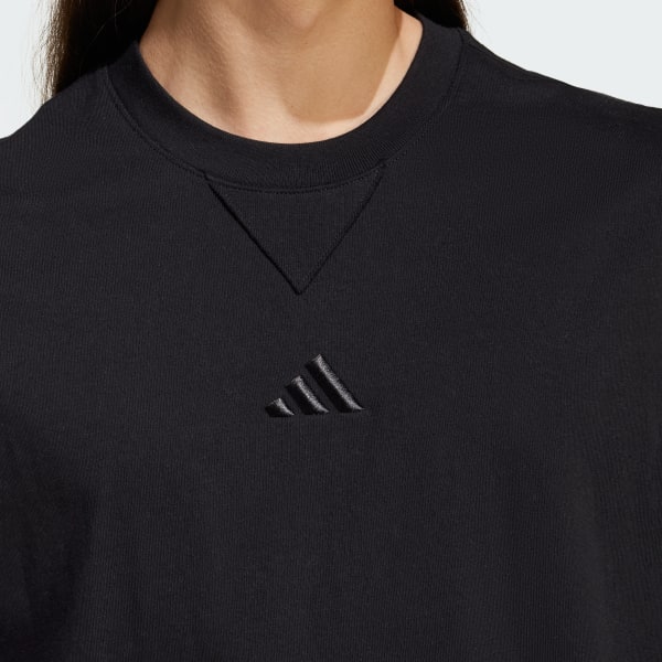 adidas ALL SZN Tee - Black | Free Shipping with adiClub