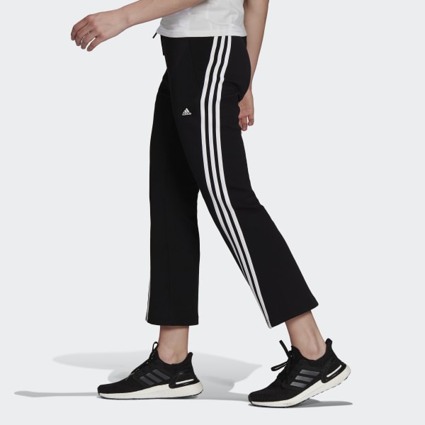 Zwart adidas Sportswear Future Icons 3-Stripes Flare Broek