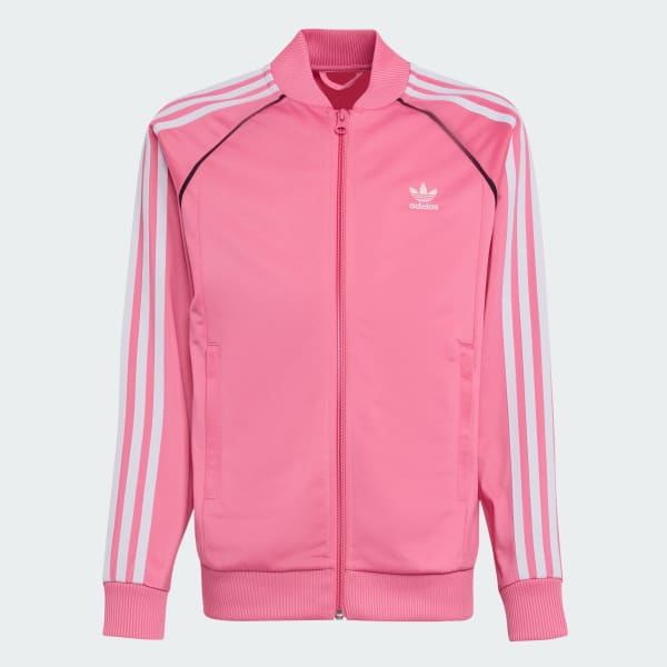 Pink Adicolor SST Track Top Kids