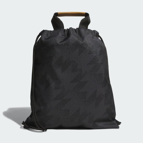 ブラック ユニセックス グラフィック シュー ナップサック