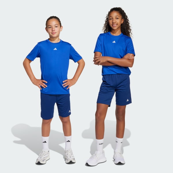 Blue Train Essentials Logo Regular Fit Shorts Kids