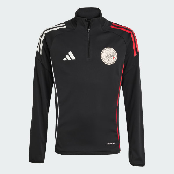 Schwarz Ajax Tiro 25 Competition Kids Trainingsoberteil