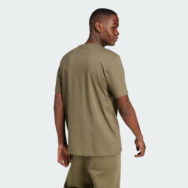 สีเขียว เสื้อยืดพิมพ์ลาย Lens Elevated