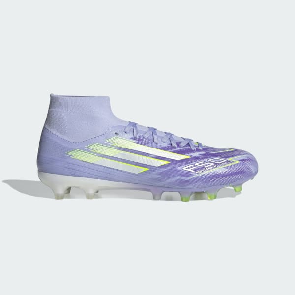 Pourpre Chaussures F50 Sparkfusion Pro terrain souple/synthétique