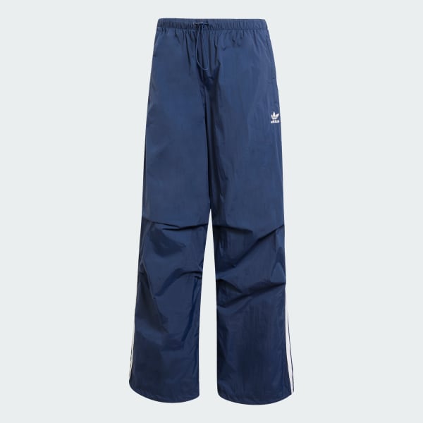 Μπλε 3-Stripes Woven Parachute Pants