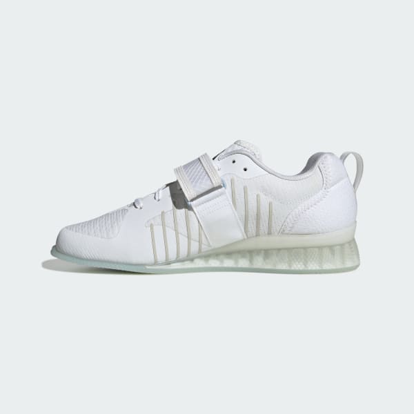 adidas Adipower Weightlifting 3 Shoes - White | Free Shipping with