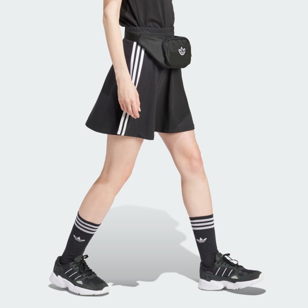 adidas 3 Stripes Skirt Black adidas Australia