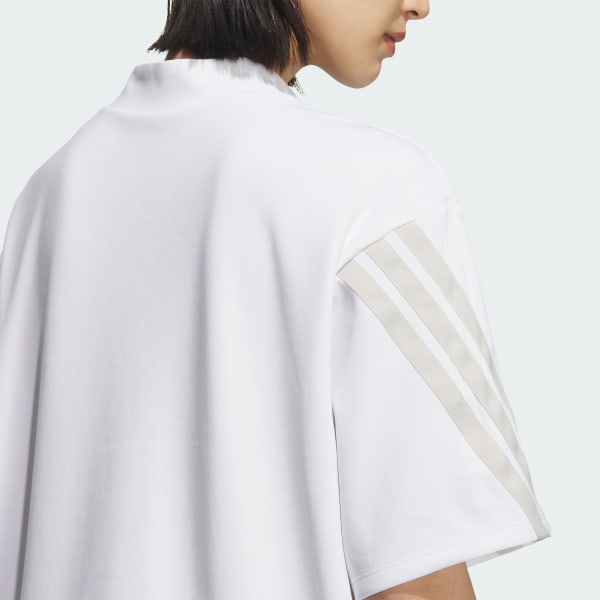 CPGゴルフ ストライプ モックネックシャツ Amazon.co.jp: adidas(アディダス) スリーストライプス 長袖