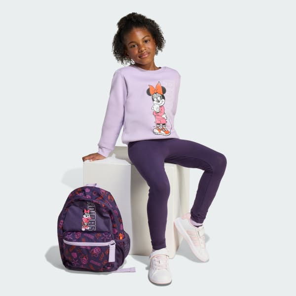 Lila adidas Disney Mimmi Pigg Joggingbyxor Barn