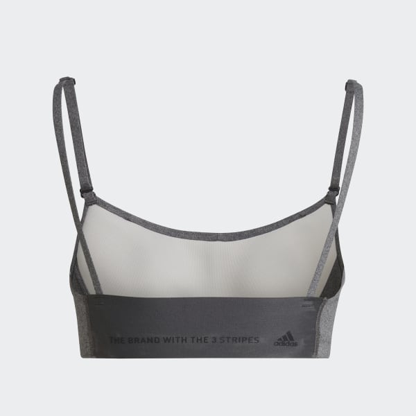 adidas Yoga Studio Light-Support Bra - Grey | Women\'s Yoga | adidas US