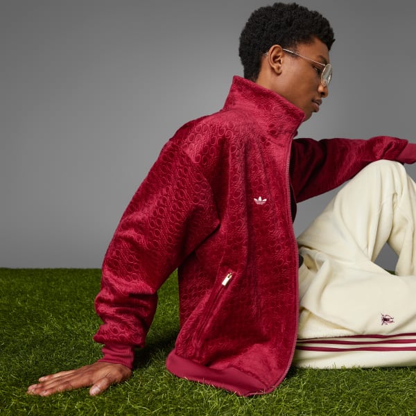 adidas Jude Bellingham Track Top - Burgundy | Free Shipping