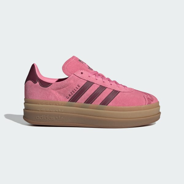 adidas GAZELLE BOLD SNEAKERS - Burgundy | Free Shipping with adiClub