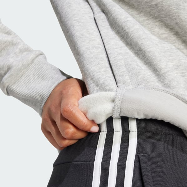Γκρι LOUNGEWEAR Essentials Logo Fleece Hoodie 28879