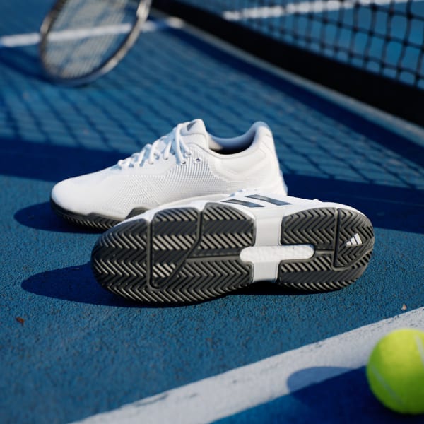 White Solematch Control 2 Tennis Shoes