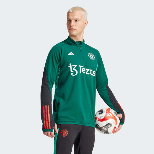 Grun Manchester United Tiro 23 Trainingsoberteil