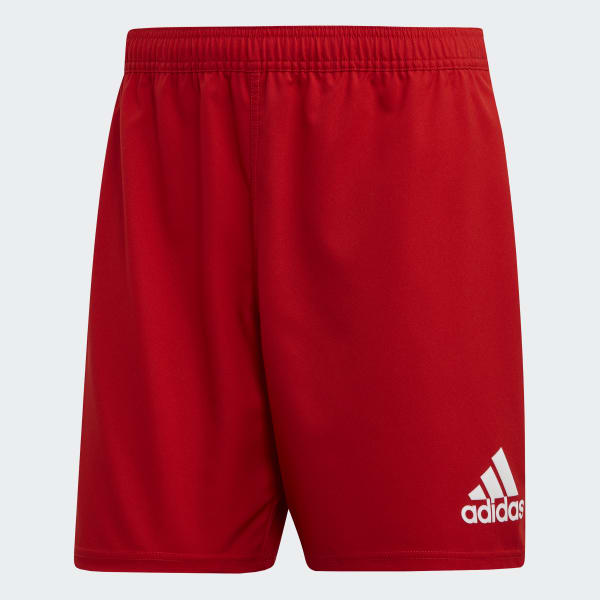 Κόκκινο 3-Stripes Shorts