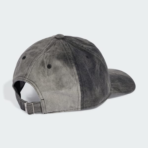 Black Baseball Cap Washed