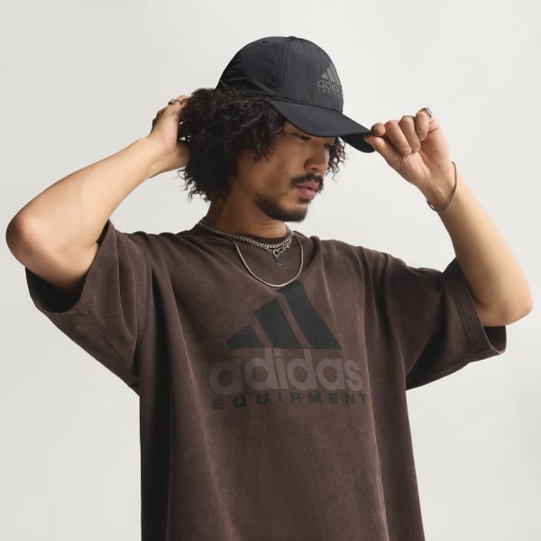 Brown adidas Equipment Tee