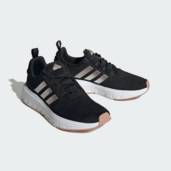 Adidas originals women's swift run shoes black hotsell