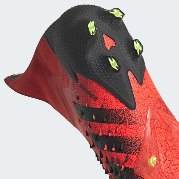 Rojo Zapatos de Fútbol Predator Freak + Fg KZN49
