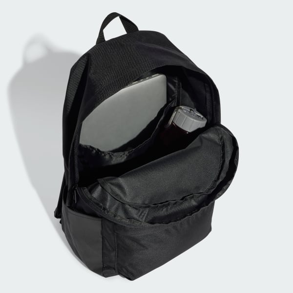 Black Classic 3 Bar Logo Backpack