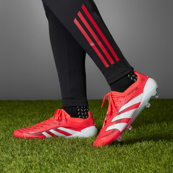 Rojo Zapatos de Fútbol Predator Elite Terreno Firme