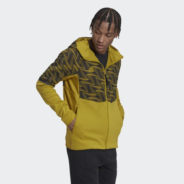 Green Designed for Gameday Full-Zip Hoodie