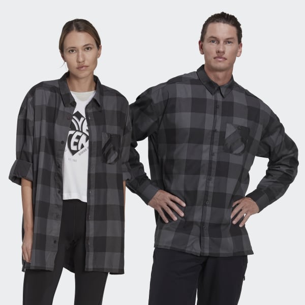 Grigio Camicia Five Ten Brand of the Brave Flannel (Neutral)