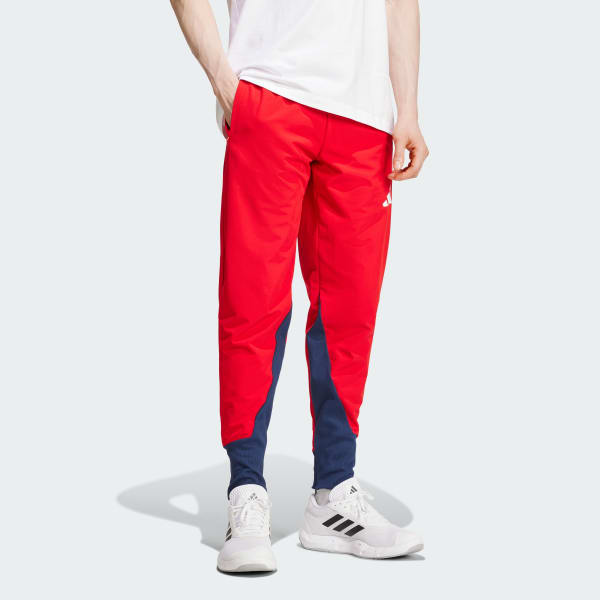 Rosso Pantaloni adidas Z.N.E. Podium Poland