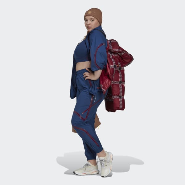 Blau adidas by Stella McCartney TruePace High Support Sport-BH – Große Größen RP001