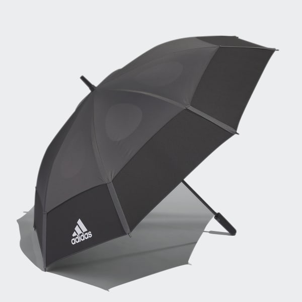 Black Double Canopy Golf Umbrella 64" 