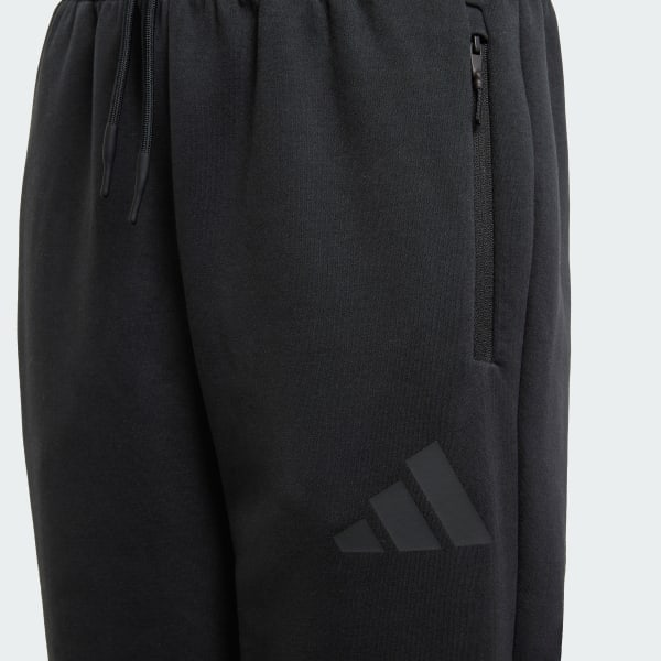 ブラック adidas Z.N.E.テーパードレッグパンツ キッズ