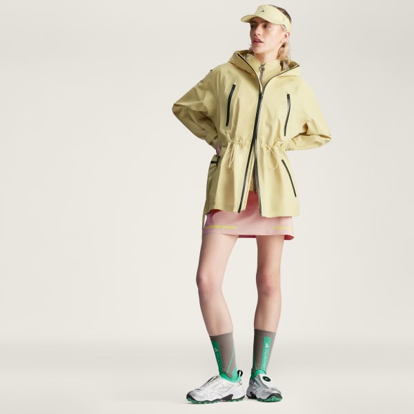Jaune Veste de pluie courte adidas by Stella McCartney TrueNature