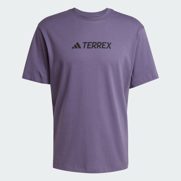 Purple Terrex Classic Logo Tee