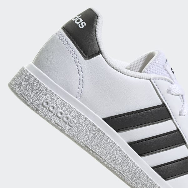 👟 adidas Grand Court 2.0 Shoes - White, Kids' Lifestyle