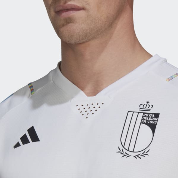 Hvid Belgium Game Day Pre-Match Jersey BWZ43