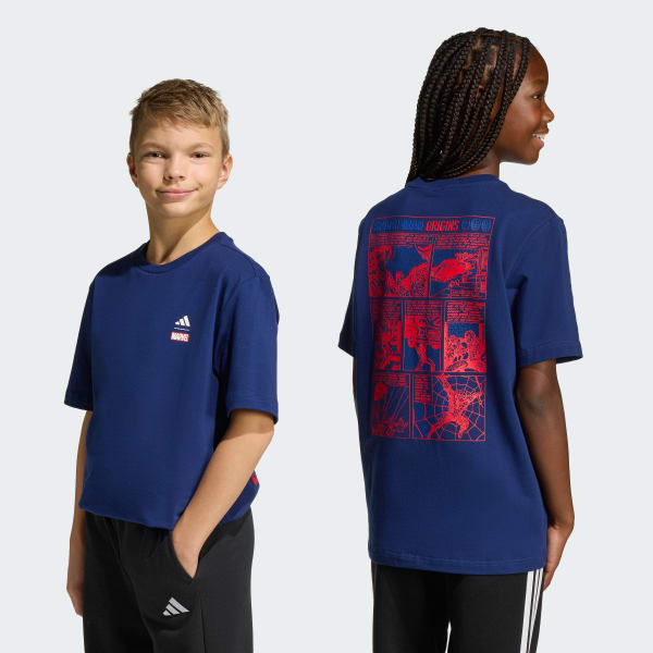 Mavi ADIDAS MARVEL SPIDER-MAN GRAPHICS TİŞÖRT