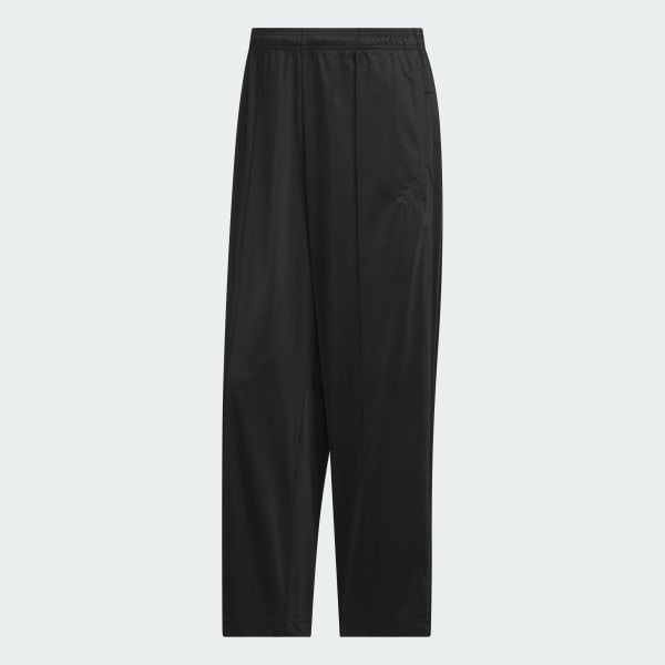 ブラック 軽パン トリコットトラックパンツ