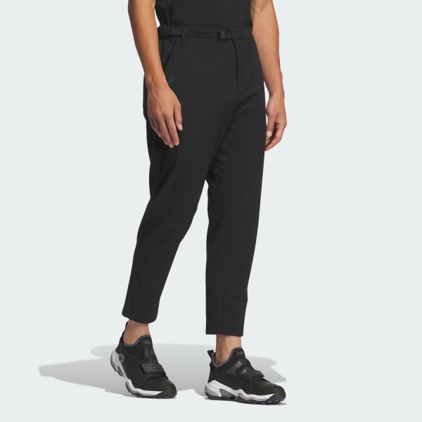 ブラック 【ゴルフ】コードカオス ワイドテーパードパンツ