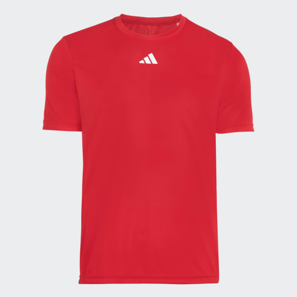 Vermelho Camiseta Treino Basica