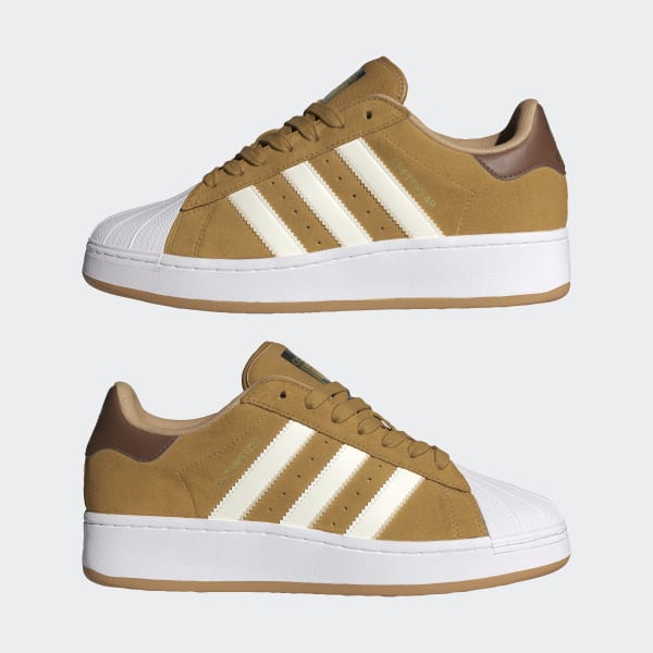 Superstar slip online on femme marron