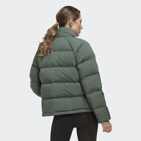 zelená Bunda Helionic Relaxed Down BT063