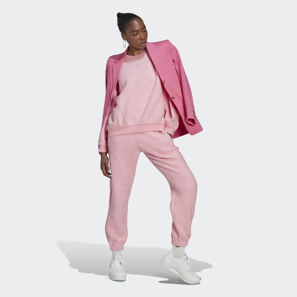 adidas Loungewear Sweat Pants - Pink, Women's Lifestyle