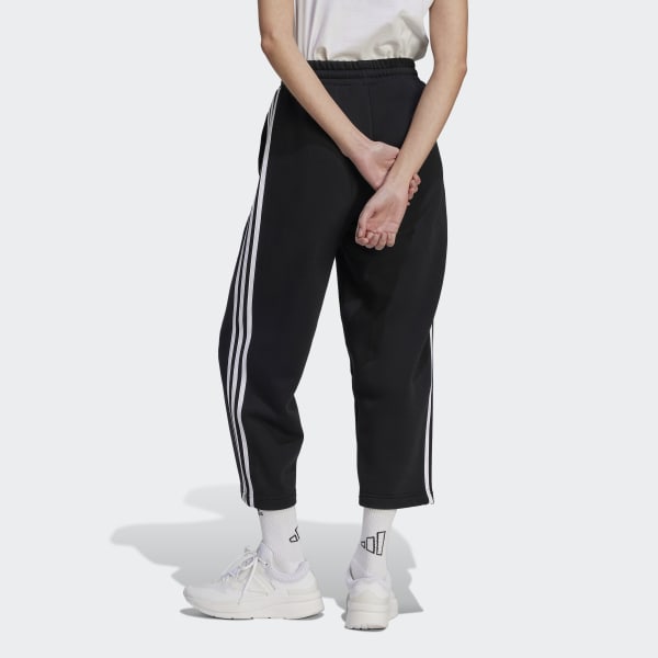 Adidas open hem tracksuit bottoms hot sale