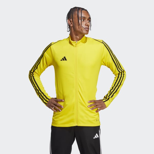 Adidas yellow sales track jacket