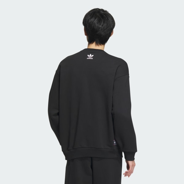 Terry online crewneck sweatshirt
