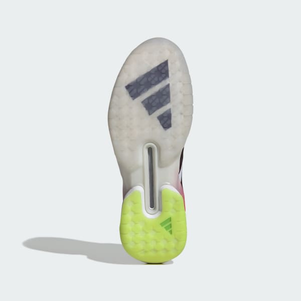 White Adizero Counterblast Indoor Shoes