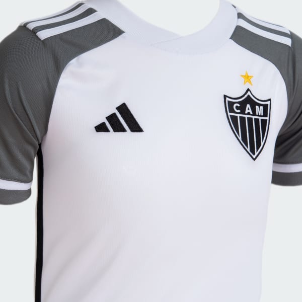 Branco Camisa 2 Atlético Mineiro 23/24 Infantil