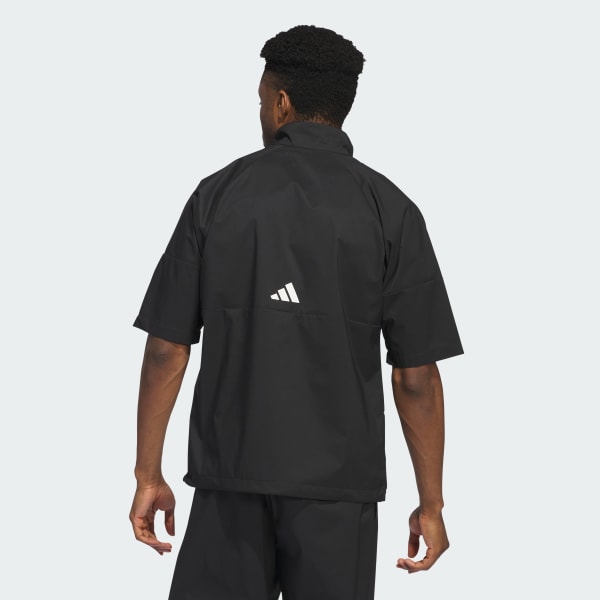 Black Core Provisional Short-Sleeve 1/2-Zip Jacket