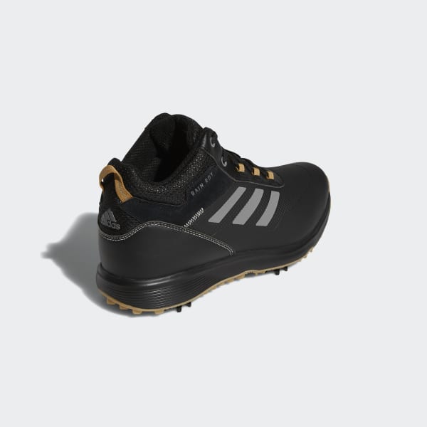 Svart S2G Recycled Polyester Mid-Cut Golf Shoes